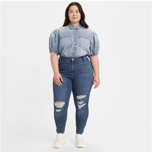 Levi’s 721 Medium Dark Wash Jeans Skinny Jeans